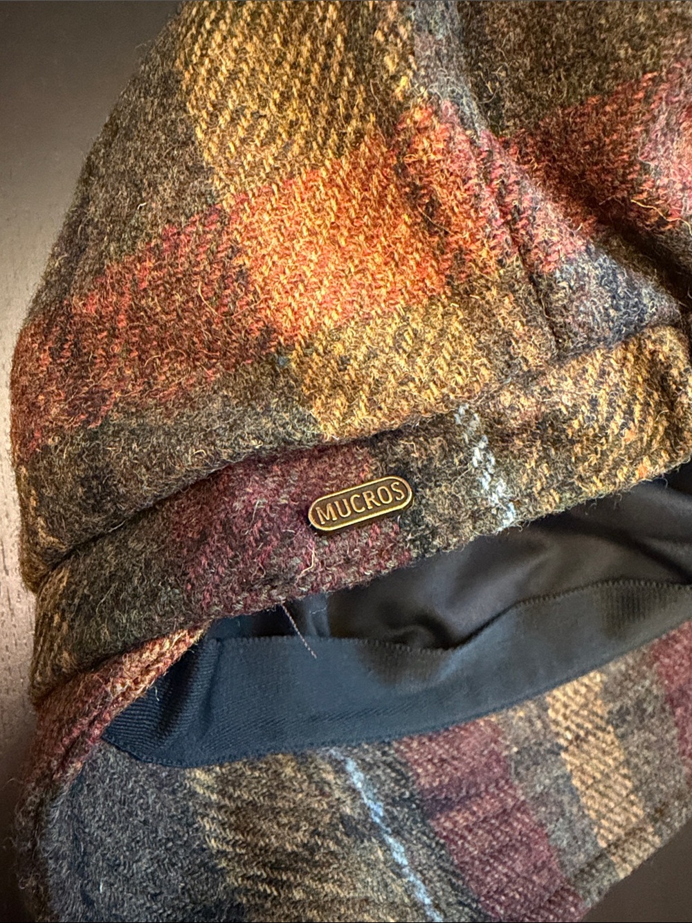 Mucros Weavers Women's Tweed Newsboy Hat - Picture 5 of 9